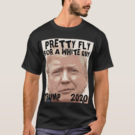 DONALD TRUMP 2020, HÜBSCHER FLY FÜR EINEN WEISSEN T-Shirt (Vorderseite)