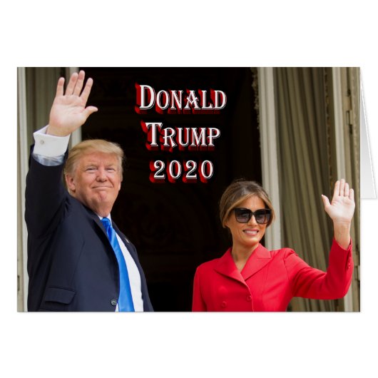 Donald Trump 2020 - mit Melania (Vorderseite (Horizontal))
