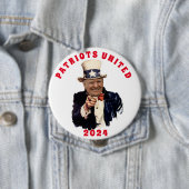 DONALD TRUMP 2020 PATRIOTS VEREINIGT BUTTON (Beispiel)