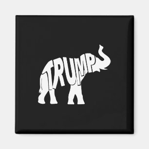 Donald Trump 2020 Republikanischer Elefant Magnet