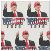 Donald Trump 2020 Stoff (Nahaufnahme)
