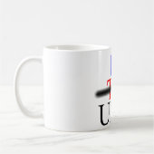 Donald Trump 2020-Tasse Kaffeetasse (Links)