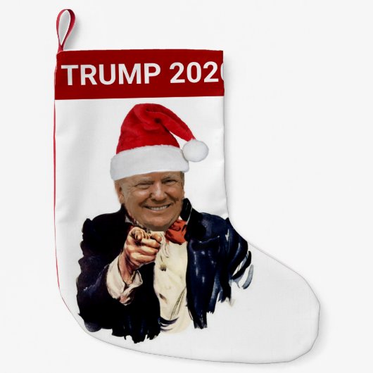Donald Trump 2020 Weihnachten Kleiner Weihnachtsstrumpf (Vorderseite)