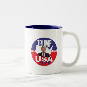 Donald Trump 2020 Zweifarbige Tasse