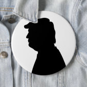 Donald Trump 2024 Abstimmung Button (Beispiel)