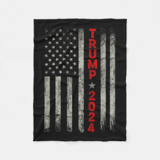 Donald Trump 2024: Amerikas Fahne zurücknehmen Fleecedecke