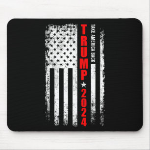 Donald Trump 2024: Amerikas Fahne zurücknehmen Mousepad