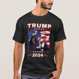 Donald Trump 2024: Amerikas Fahne zurücknehmen T-Shirt