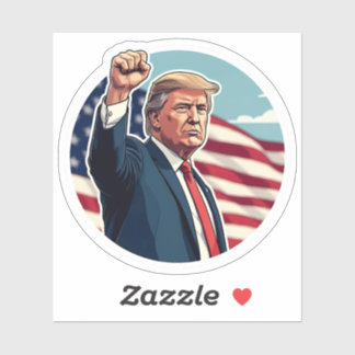 Donald Trump 2024 Aufkleber