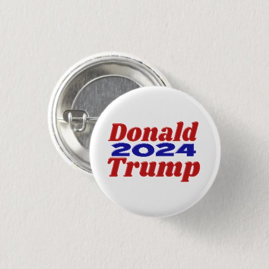Donald Trump 2024 Button (Vorne & Hinten)