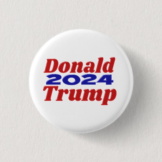 Donald Trump 2024 Button (Vorderseite)