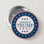 Donald Trump 2024 Button (Vorne & Hinten)