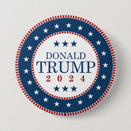 Donald Trump 2024 Button (Vorderseite)