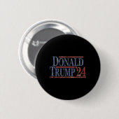 Donald Trump 2024 Button (Vorne & Hinten)