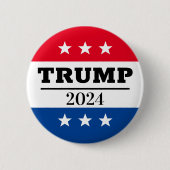 Donald Trump 2024 Button (Vorderseite)