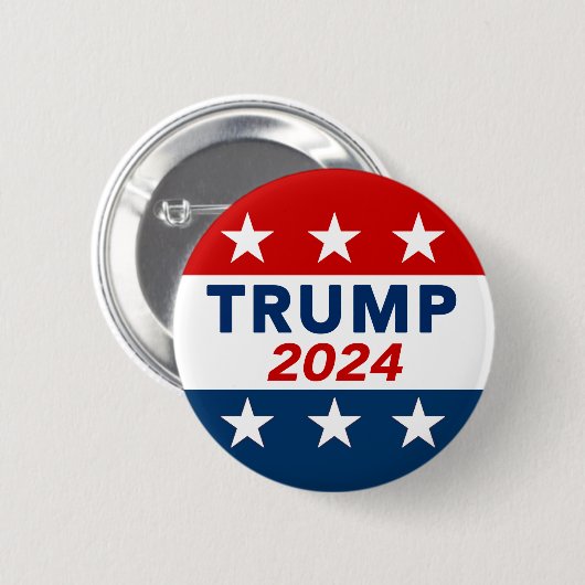 Donald Trump 2024 Button (Vorne & Hinten)