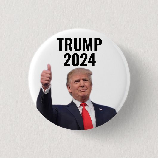 Donald Trump 2024 Button (Vorderseite)
