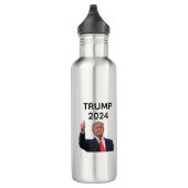 Donald Trump 2024 Edelstahlflasche (Rechts)