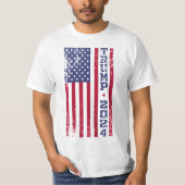 Donald Trump 2024 erschüttert T-Shirt (Vorderseite)