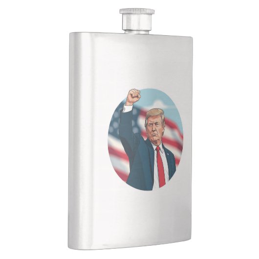 Donald Trump 2024 Flachmann (Rechts)