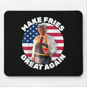 Donald Trump 2024 Französisch Fry - Make French Fr Mousepad