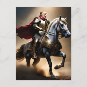 Donald Trump 2024 Funny Conservative Postkarte