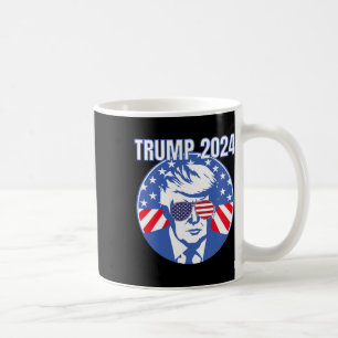 Donald Trump 2024 Für Präsident Konservativer Repu Kaffeetasse