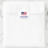 Donald Trump 2024 Geschenk Runder Aufkleber (Tasche)