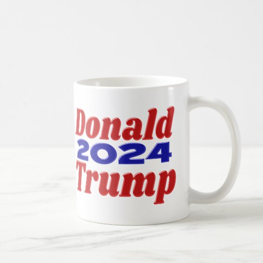 Donald Trump 2024 halbe Kaffeetasse (Rechts)