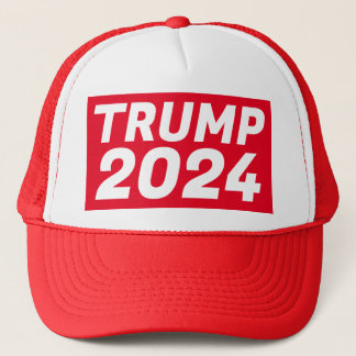 DONALD TRUMP 2024 HATS HQT TRUCKERKAPPE