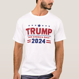 Donald Trump 2024 Holt Amerika zurück Wahl 2024 T-Shirt