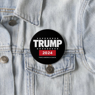 Donald Trump 2024 Holt Amerika zurück Wahl  Button