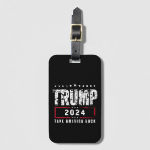 Donald Trump 2024 Holt Amerika zurück Wahl Gepäckanhänger