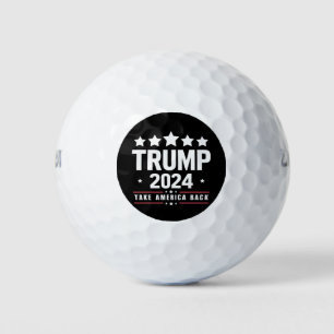 Donald Trump 2024 Holt Amerika zurück Wahl  Golfball