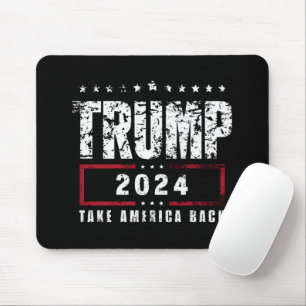 Donald Trump 2024 Holt Amerika zurück Wahl  Mousepad