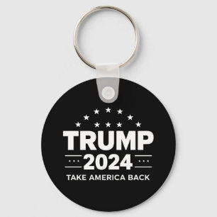 Donald Trump 2024 Holt Amerika zurück Wahl Schlüsselanhänger