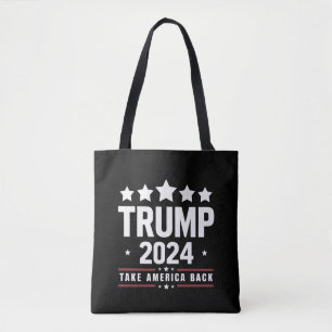 Donald Trump 2024 Holt Amerika Zurück Wahl Tasche
