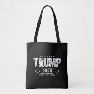 Donald Trump 2024 Holt Amerika Zurück Wahl Tasche