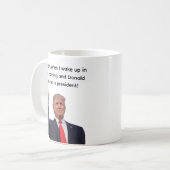 Donald Trump 2024 Kaffeetasse (Vorderseite Links)
