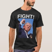 Donald Trump 2024: Kampf gegen Kundgebung T-Shirt (Vorderseite)