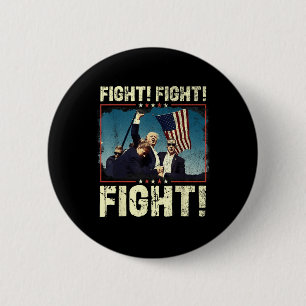 Donald Trump 2024 kämpft gegen Donald Trump Button