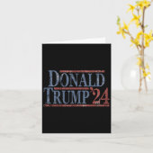 Donald Trump 2024 Karte (Gelbe Blume)