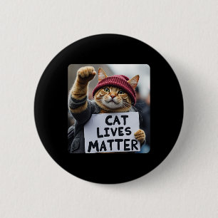 Donald Trump 2024 Katzen1 Button
