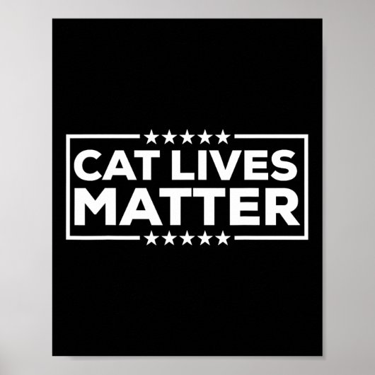 Donald Trump 2024 Katzen2 Poster (Vorne)