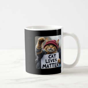 Donald Trump 2024 Katzen bringen Amerika Vintag zu Kaffeetasse