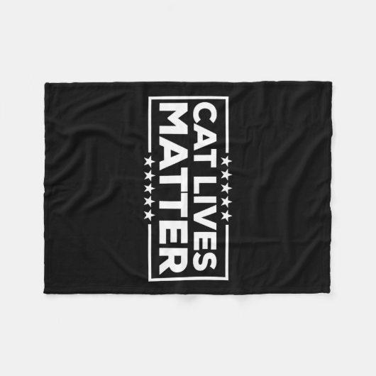 Donald Trump 2024 Katzen bringen Amerika zurück Fleecedecke (Vorderseite (Horizontal))