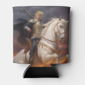 Donald Trump 2024 Knight Hero Funny AI Dosenkühler (Vorderseite)