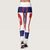 Donald Trump 2024 Leggings (Rückseite)