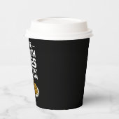 Donald Trump 2024 macht die französische Fry wiede Pappbecher (Links)