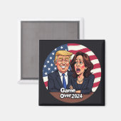 Donald Trump 2024 Magnet (Vorderseite/Rückseite)